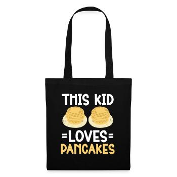 Pancakes Breakfast Food Lover - Tote Bag - black - Front