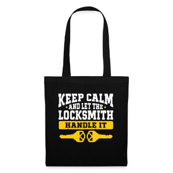 Locksmith Lockpicking Lockpicker - Stoffbeutel - Schwarz - Vorne