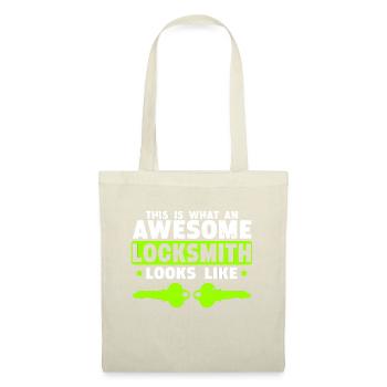Serrurier Crochetage Crocheteur - Sac en tissu - nature - Devant