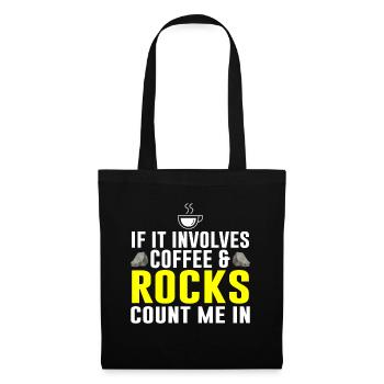 Rock Collector Geology Geologist - Stoffbeutel - Schwarz - Vorne