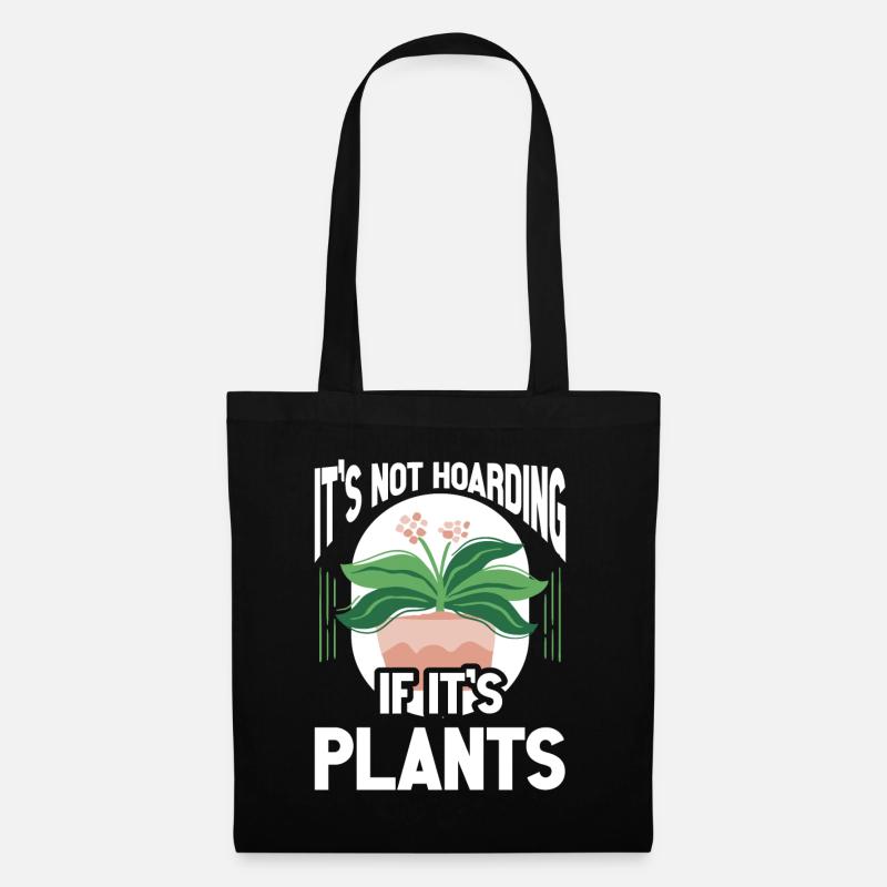 Plants Gardening Gardener - Stoffbeutel - Schwarz