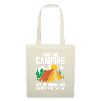 Camping Feu de camp Camper - Sac en tissu - nature - Devant