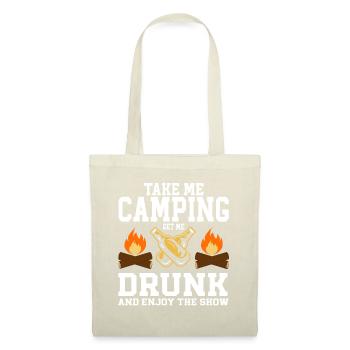 Camping Feu de camp Camper - Sac en tissu - nature - Devant
