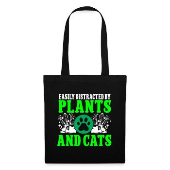 Gardening Horticulture Gardener - Stoffbeutel - Schwarz - Vorne