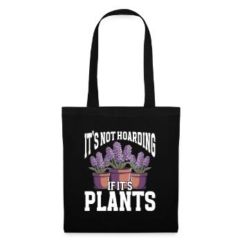 Gardening Horticulture Gardener - Stoffbeutel - Schwarz - Vorne