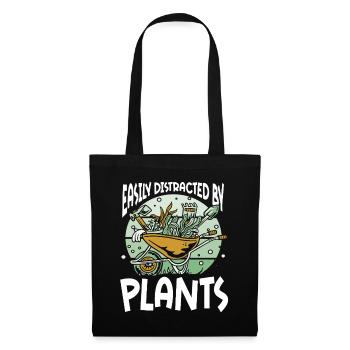 Gardening Horticulture Gardener - Stoffbeutel - Schwarz - Vorne