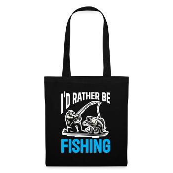 Fishing Design Fish Lover Fisherman - Tote Bag - black - Front