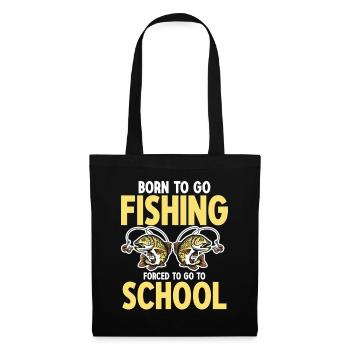 Fishing Design Fish Lover Fisherman - Tote Bag - black - Front