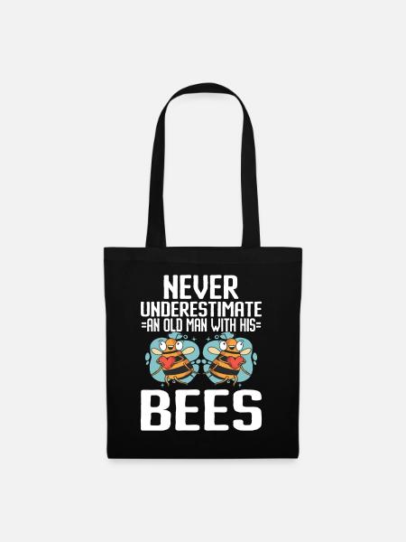 Beekeeping Bees Beekeeper - Stoffbeutel - Schwarz