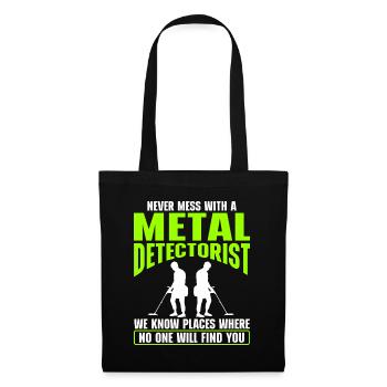 Détecteur de métaux Détection de métaux - Sac en tissu - noir - Devant