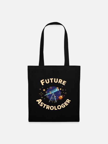 Future Astrologer - Stoffbeutel - Schwarz
