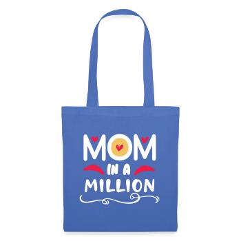 Mom in a million - Stoffbeutel - Hellblau - Vorne
