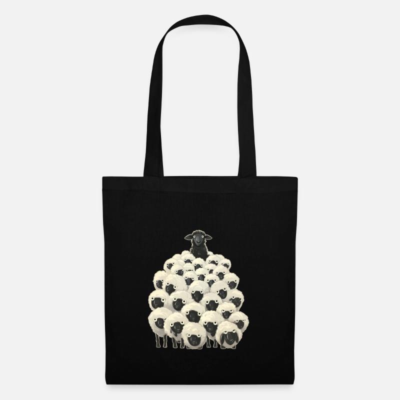 Black sheep - Tote Bag - black