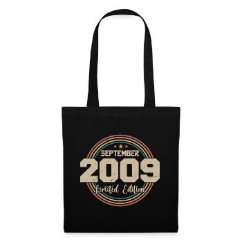 September 2009 Birthday Gift 2009 - Tote Bag - black - Front