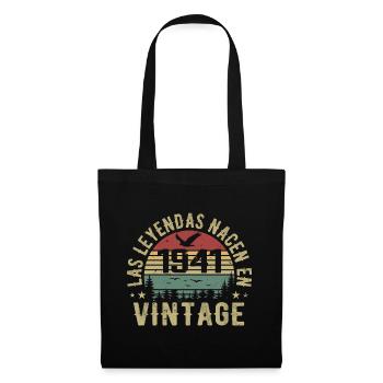 Legenden werden geboren 1941 Geburtstagsgeschenk 1941 - Stoffbeutel - Schwarz - Vorne