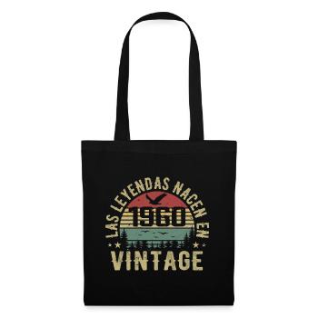 Les légendes sont nées 1960 Cadeau d’anniversaire 1960 - Sac en tissu - noir - Devant