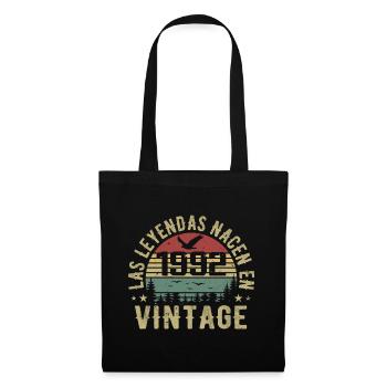 Legenden werden geboren 1992 Geburtstagsgeschenk 1992 - Stoffbeutel - Schwarz - Vorne