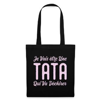 I'm going to be a Auntie who's going to rock - Tote Bag - black - Front