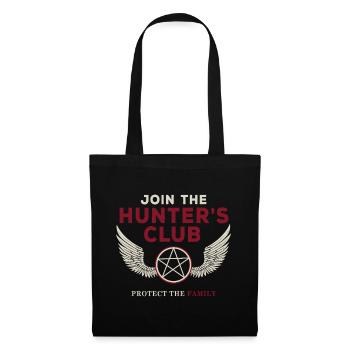 Join the Hunter's club - Sac en tissu - noir - Devant