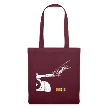 Schwalbefahrer - Simson Schwalbe DDR - Tote Bag - burgundy - Front