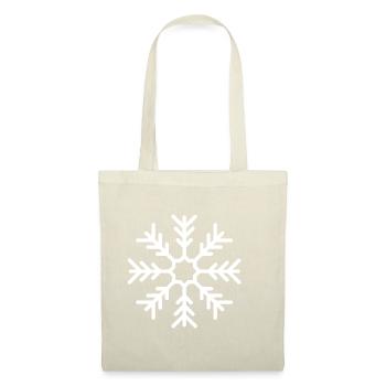 Flocon de neige - Sac en tissu - nature - Devant