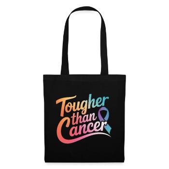 Sensibilisation au cancer Cancer Cancer du sein - Sac en tissu - noir - Devant