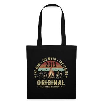 Legendary since 2013 | 12th Anniversary Men - Tote Bag - black - Front