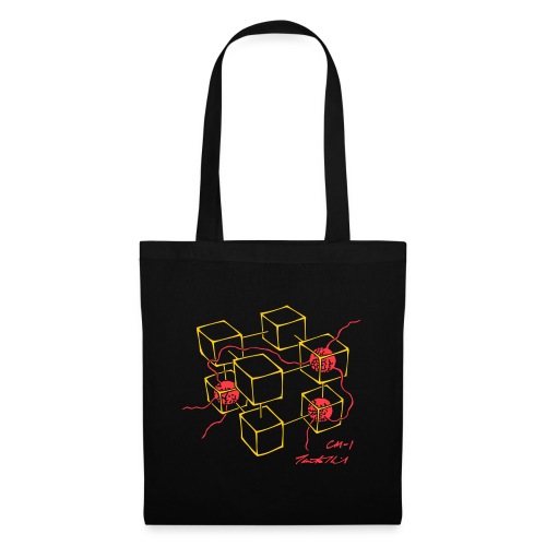 Connection Machine CM-1 Feynman t-shirt logo - Tote Bag