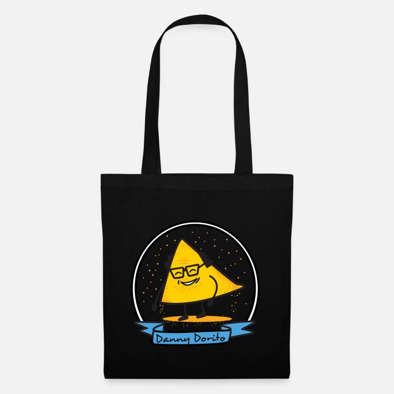 Danny Doritos Devito Fan Geschenk Dorito Shirt - Stoffbeutel - Schwarz