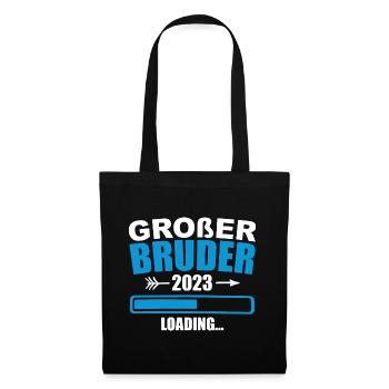 Ich werde Großer Bruder 2023 - Sac en tissu - noir - Devant