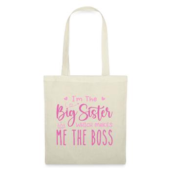 i'm the big sister - Sac en tissu - nature - Devant