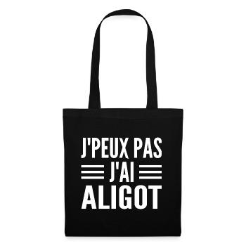 Aligot region of france Aveyron - Tote Bag - black - Front