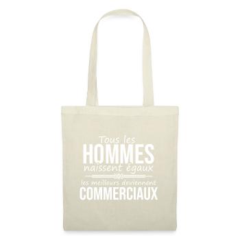 Les meilleurs deviennent commerciaux - Sac en tissu - nature - Devant