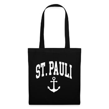 Saint-Pauli - Sac en tissu - noir - Devant