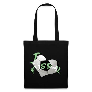 I love football 2022 - Tote Bag - black - Front