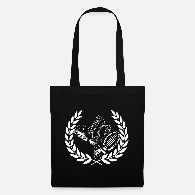 Skinhead - Punk - Oi ! - Stoffbeutel - Schwarz