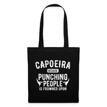 Capoeira - Stoffbeutel - Schwarz - Vorne