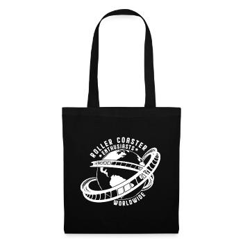Roller Coaster Enthusiasts Worldwide Globe - Tote Bag - black - Front