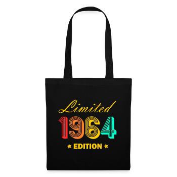 Edition Limitée 1964 Vintage Homme Geschnenkidee - Sac en tissu - noir - Devant