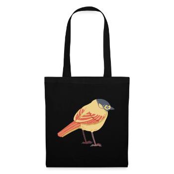 Bergeronnette - Sac en tissu - noir - Devant