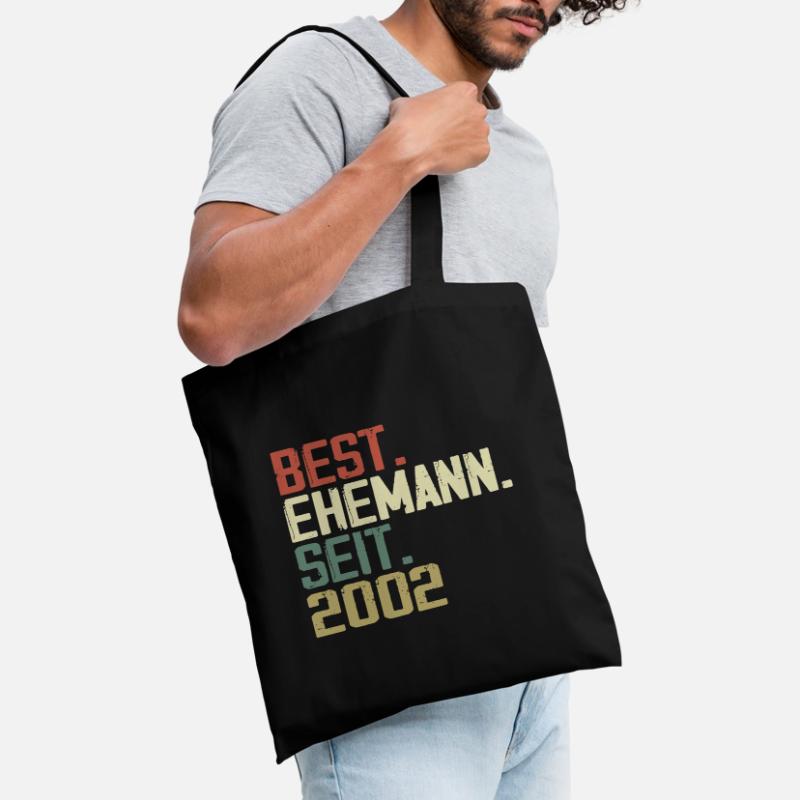 Best Ehemann Seit 2002 Geburtstagsgeschenk 2002 Stoffbeutel