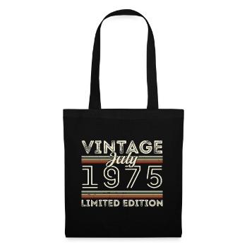 July 1975 July Birthday Gift July 1975 - Tote Bag - black - Front