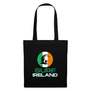 Surf Ireland - Irish Surf design - Tote Bag - black - Front