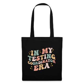 My Testing Coordinator Era Groovy Teacher Test Day - Sac en tissu - noir - Devant