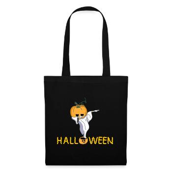 Pumpkin Ghost (b) - Tote Bag - black - Front