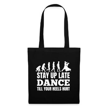 Formation en danse Ballroom Danse de couple - Sac en tissu - noir - Devant
