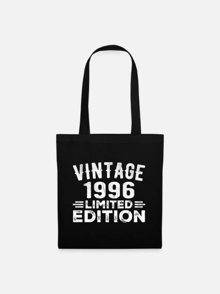 Year of birth 1996 Year of birth 1996 vintage - Tote Bag - black
