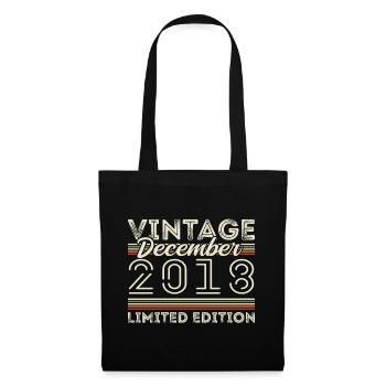 Vintage December 2018 - 7th Anniversary December - Tote Bag - black - Front