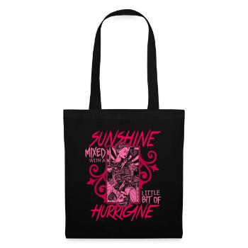 Femmes Fille Dame Force Féministe Émancipation - Sac en tissu - noir - Devant