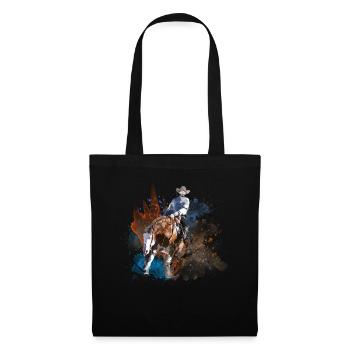 Westernreiter Reining Quarter Horse Sliding Stop - Sac en tissu - noir - Devant